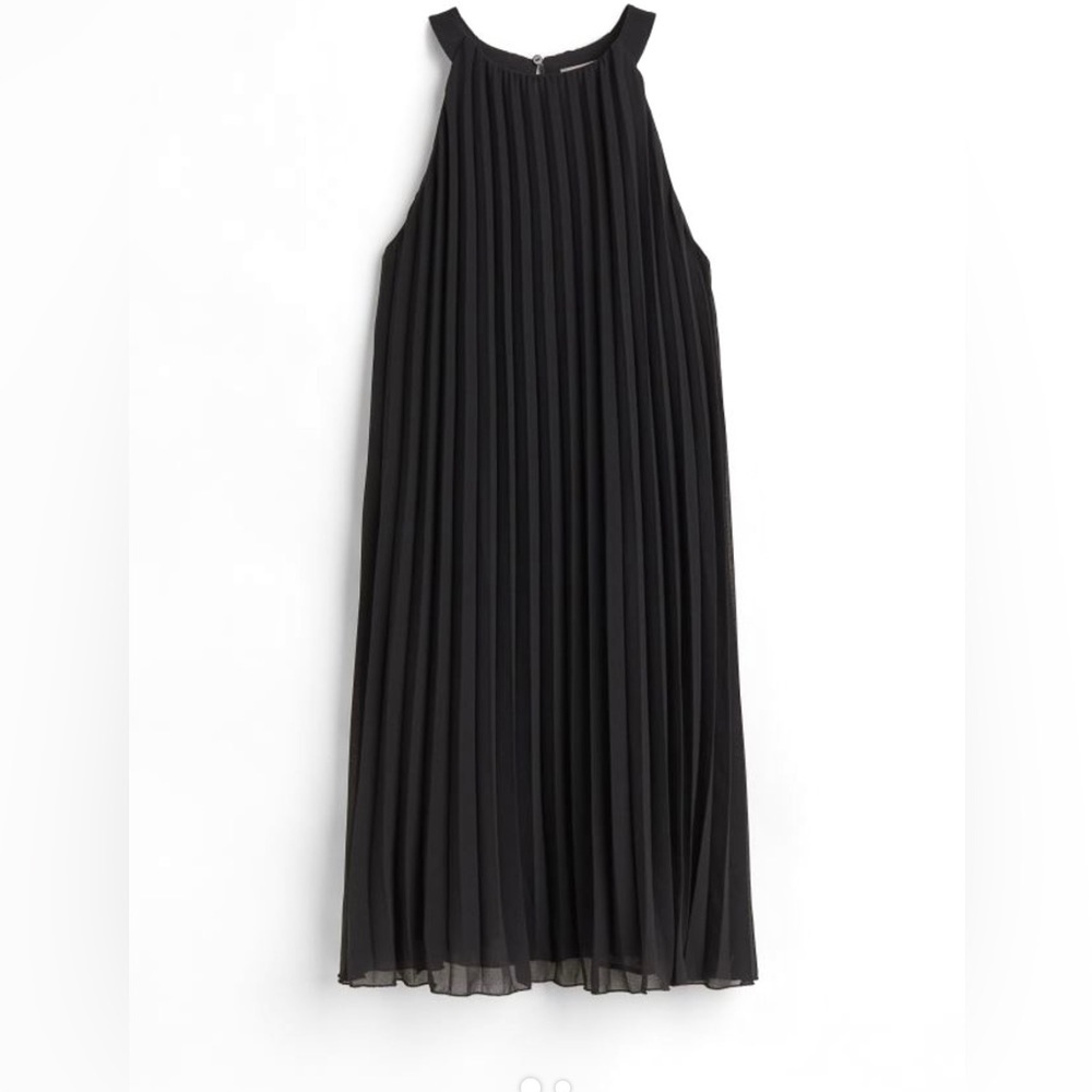 New H&M Sleeveless Pleated Dress - Picture 5 of 7